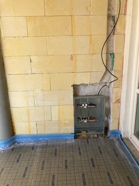 Verlegte Fußbodenheizung, Bild 6