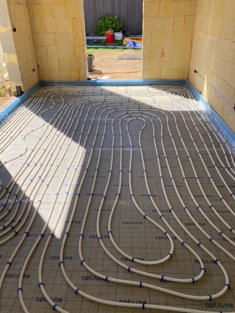 Fussbodenheizung Impianto Heiztechnik